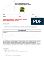 SPH4U Classwork 1.5 and 1.6