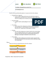 SY M1 GUIDE Reading Process and The Text