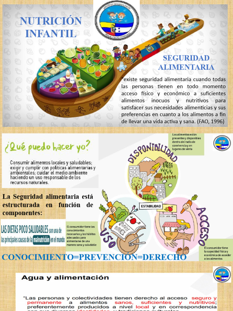 Nutrición Infantil y Seguridad Alimentaria | PDF | Nutrición | Dieta y ...