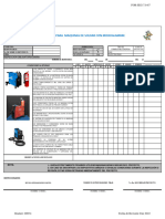 Check List Maquina de Soldar Con Microalambre 2022