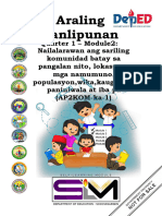 Ap 2 q1 Mod2 Of8 Nailalarawanangsarilingkomunidadbataysapangalannito, Lokasyon, Mganamumuno, Populasyon, Wika, Kaugalian, Paniniwalaatibapa v2