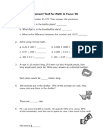 Math in Focus 5B Worksheet
