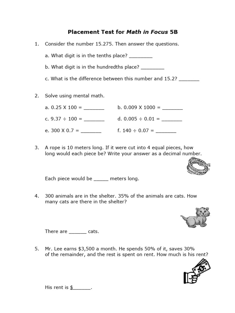 Math in Focus 5B Worksheet | PDF | Shape | Numbers