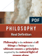 Branches of Philosophy