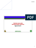 Pert 4 Safety Analisis - Quantitative