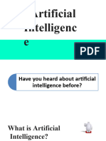 Artificial Intelligenc e