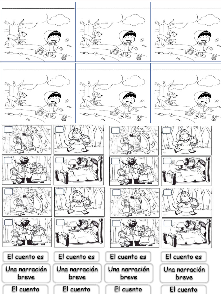 Caperucita Roja | PDF | Artes del Lenguaje y Comunicación | Estudios de ...