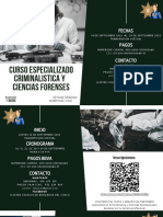 Curso Especializado en Criminalistica y Ciencias Forencesa