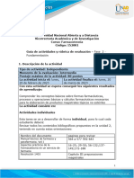 Guía de Actividades y Rúbrica de Evaluación - Unidad 2 - Fase 2 - Fundamentación