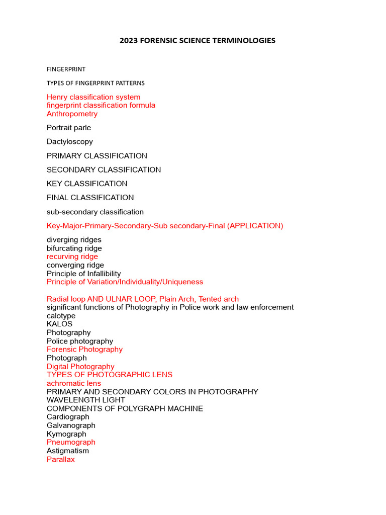 Forensic science visual data 5