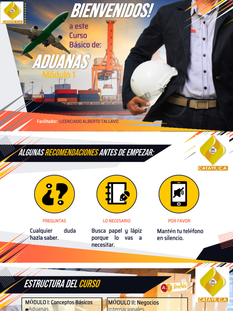 Curso Básico de Gestión Aduanera | PDF | aduana | Arancel