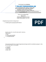 Soal UTS Matematika Kls VII