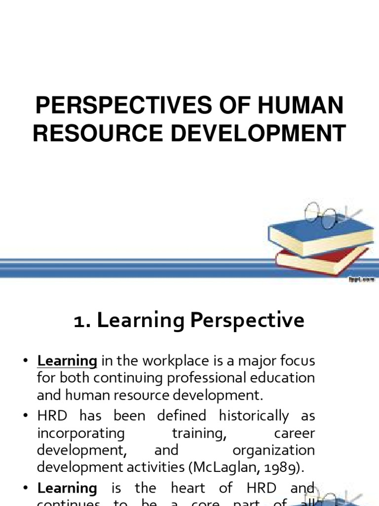 Perspectives of Human Resource Development PDF Knowledge Management