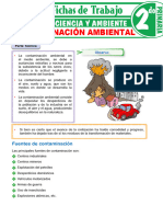 La Contaminación Ambiental Para Segundo Grado de Primaria