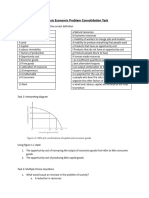 The Basic Economic Problem Consolidation Task