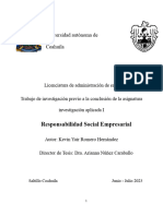 Responsabilidad Social Empresarial WORD