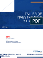 Taller de Investigacion y Diseño Iii - Sem-02 - Ev. Continua 01