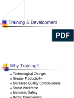 Overview of Training