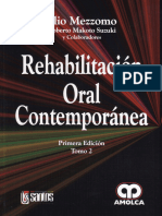 Rehabilitación Oral Contemporánea Tomo 2 2010 Mezzomo, Suzuki