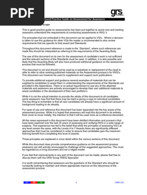 1200C Principals of Assessing Evidence