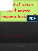 How To Answer A Short Answer Question - Powwerpoint PR 2