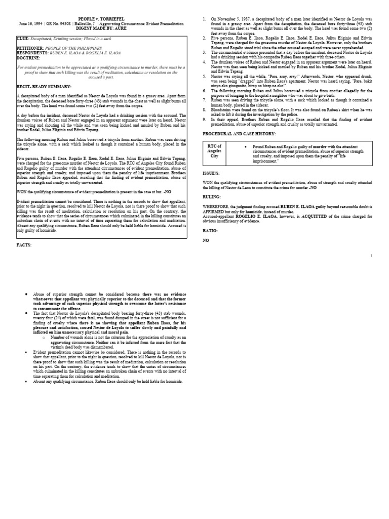 People v ilaoa aure pdf murder public law