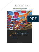 Bank Management Koch 8th Edition Test Bank