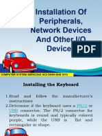 Module 4 Sheet 3.5 Installation of Peripherals Network Devices and Other IO Devices
