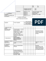 Clinical Pathway Post Partum