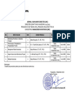 Jadwal Uas MK Genap 2223