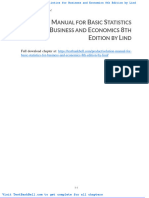 Solution Manual For Basic Statistics For Business and Economics 8th Edition by Lind