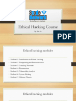 Ethical Hacking Course