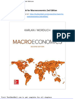 Test Bank For Macroeconomics 2nd Edition