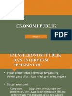 Minggu I - Ekonomi Publik