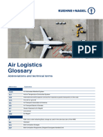 Services Air Freight KN Air Glossary Final