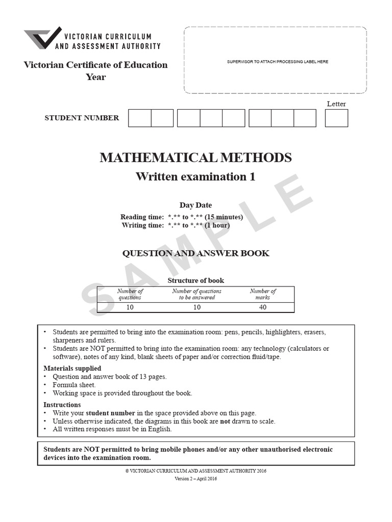 Math Methods 1 | PDF | Confidence Interval | Cartesian Coordinate System