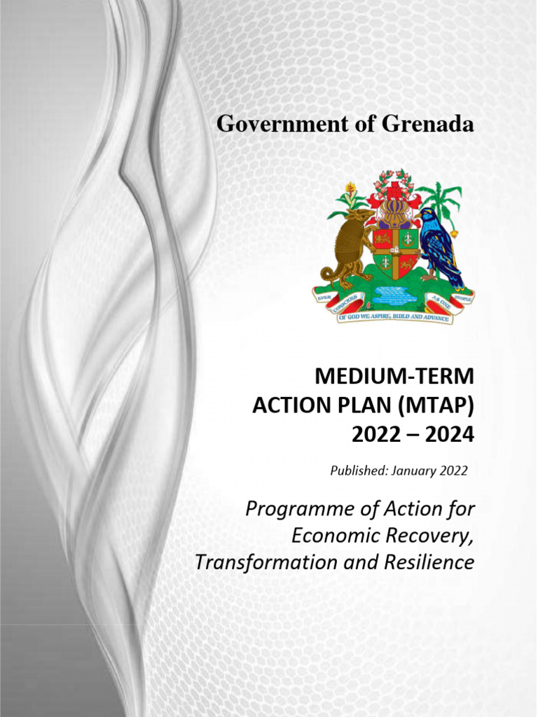 Medium-Term Action Plan Grenada 2022 | PDF | Sustainability