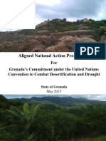 Aligned National Action Programme For Grenada's Commitment Under The UNCCDD Grenada 2015