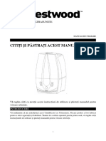 Manual Umidificator - JSS-37501 - RO