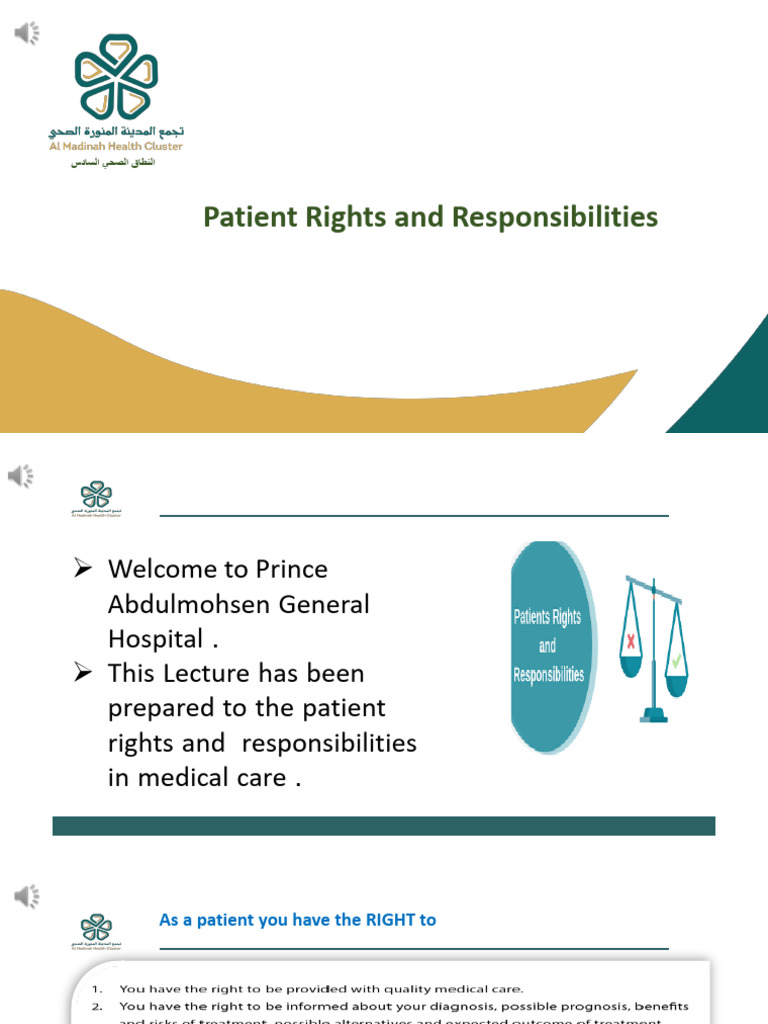 Patient Rights and Responsibilities | PDF