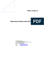 1.1.3. DPLS 16 Rev.00 - Kebijakan Pengalihan SPPT SNI
