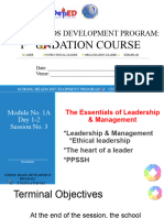 SD The Essentials of Leadership and Management