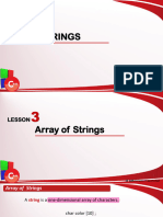 Lesson3 Array of Strings