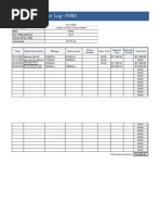 Ford C-Max Service Log