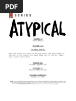 Atypical Episode Script Transcript Season 1 02 A Human Female