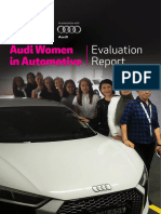 Audi Women in Automotive Evaluation Report FINAL