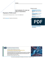 Design and Static Structural Analysis of A Race Car