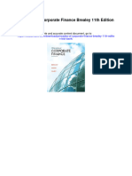 Principles of Corporate Finance Brealey 11th Edition Test Bank