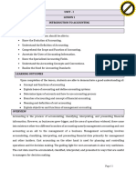 Accounting For ManagementUNIT I