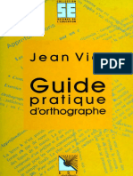 Vial J Guide Pratique Dorthographe